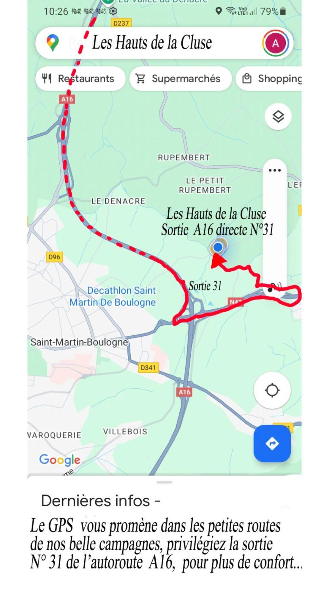 Les Hauts De La Cluse Wimille Eksteriør billede